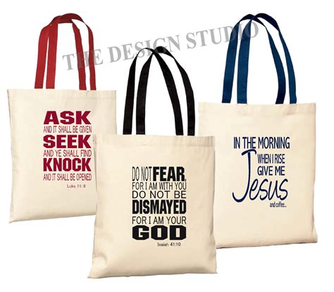 christian tote bags printable